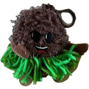 King Conga coconut whiffed sniffer collectible keychain plush pina colada